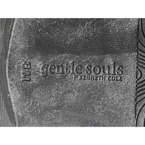 Gentle Souls Gray Leather Chelsea Bootie Size 8 - Picture 6 of 8